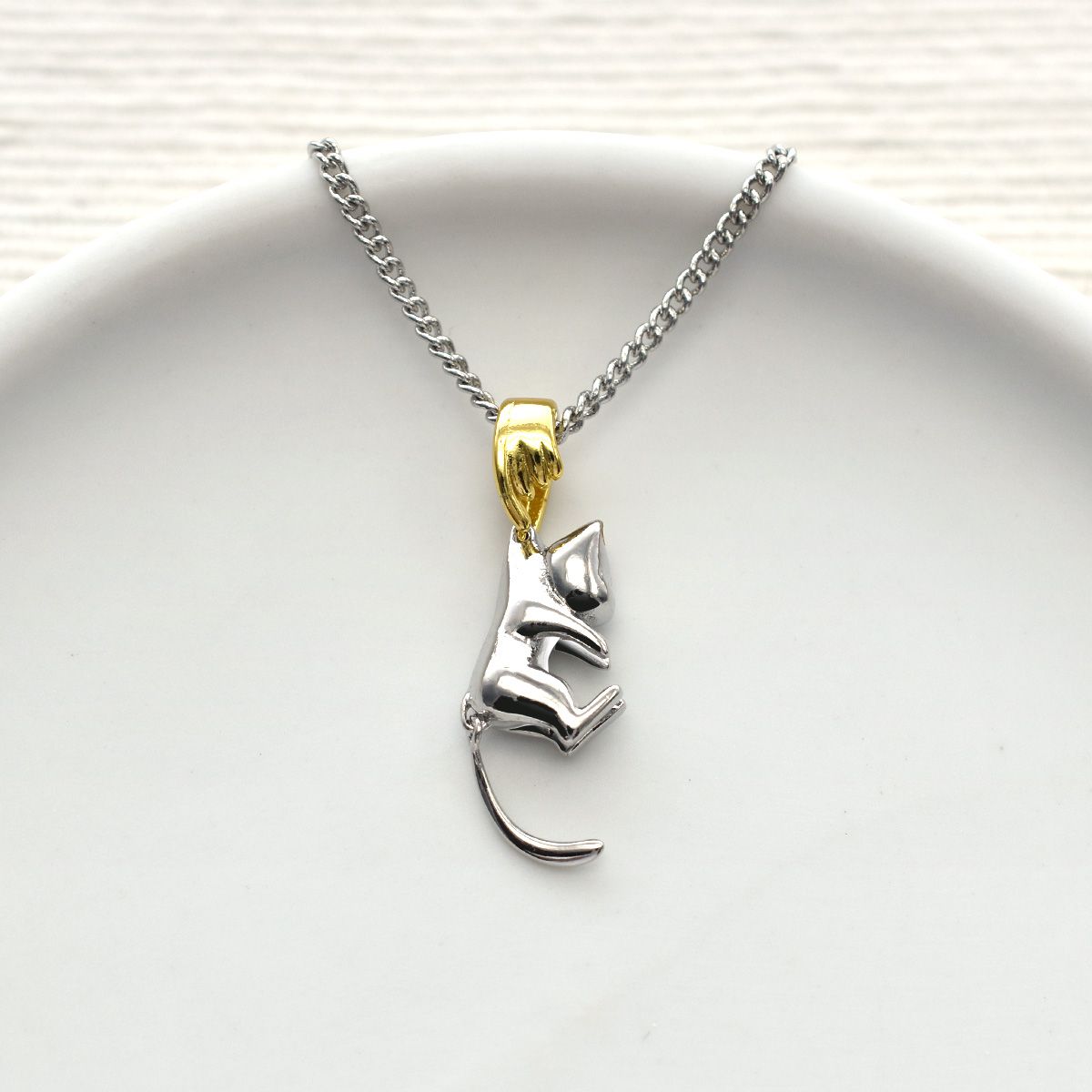 Ketting bewegende kat