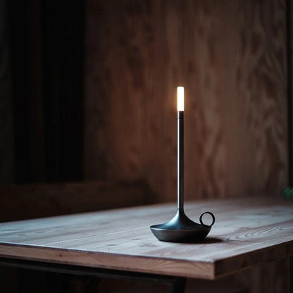 Nordic Candle Lamp – Scandinavische tafellamp, LED Lamp