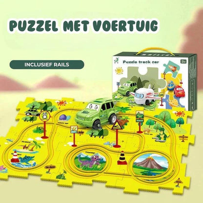 SpeedWay Puzzelbaan - Bouw, Speel & Race met Eindeloos Plezier!