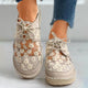 Stijlvolle luchtige schoenen voor dames met bloemen design
